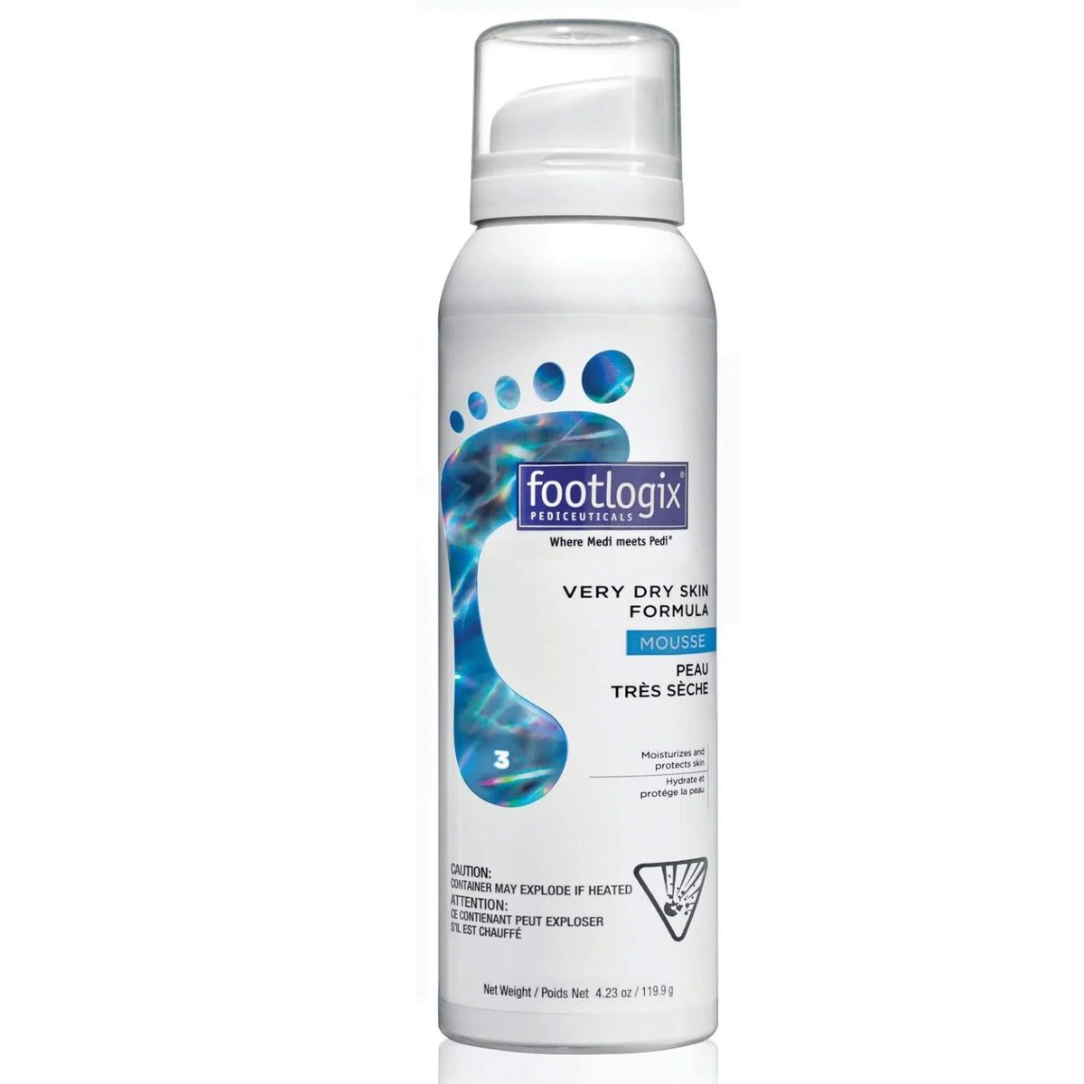Footlogix putos labai sausai pėdų odai Very dry skin formula
