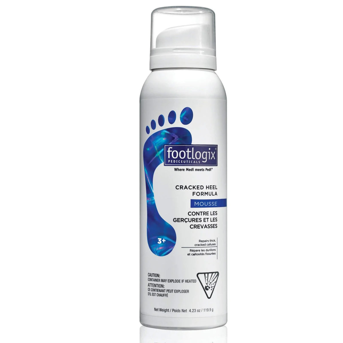 Footlogix putos suskeldėjusioms pėdoms – Cracked heel formula