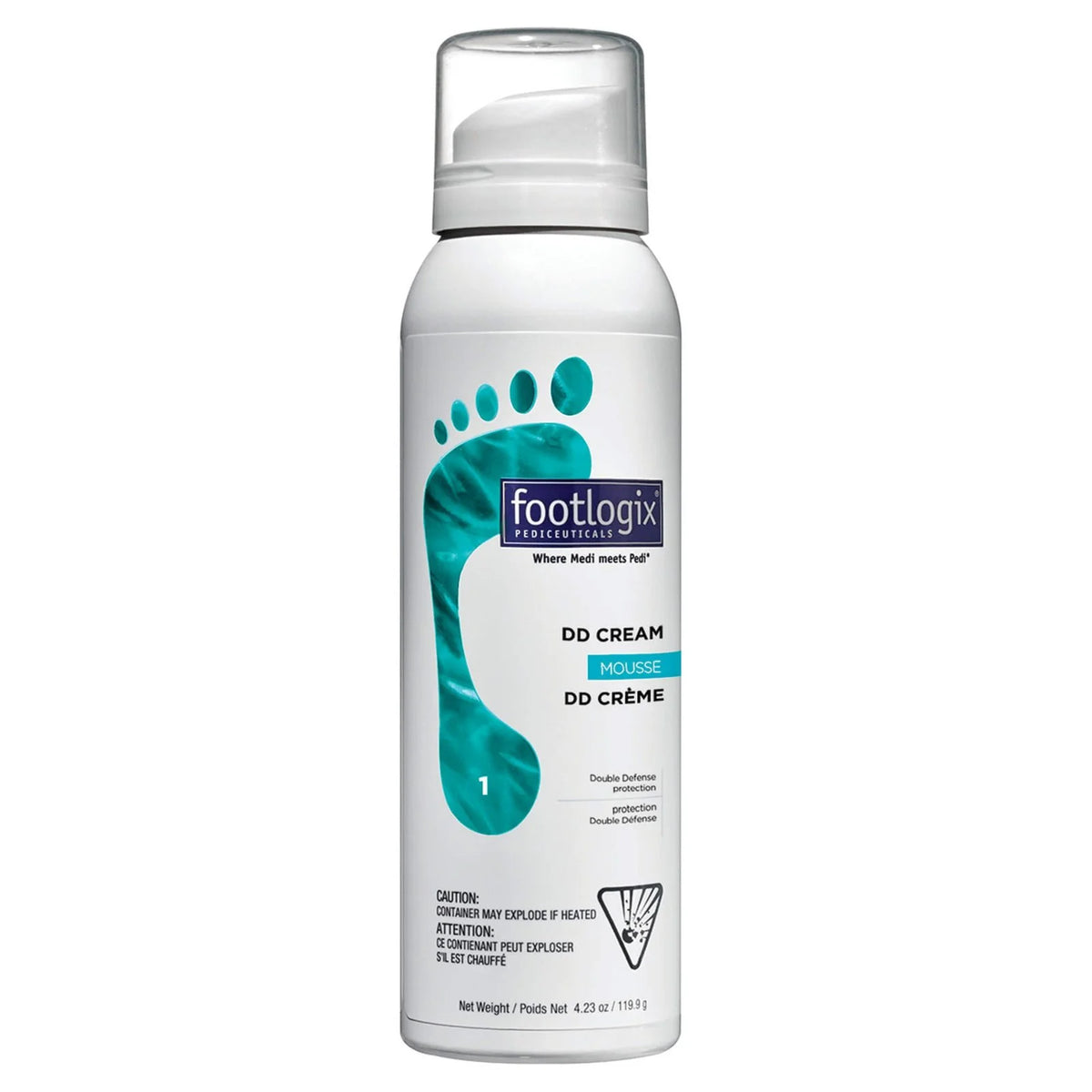 Footlogix apsauginės putos pėdoms DD cream mousse