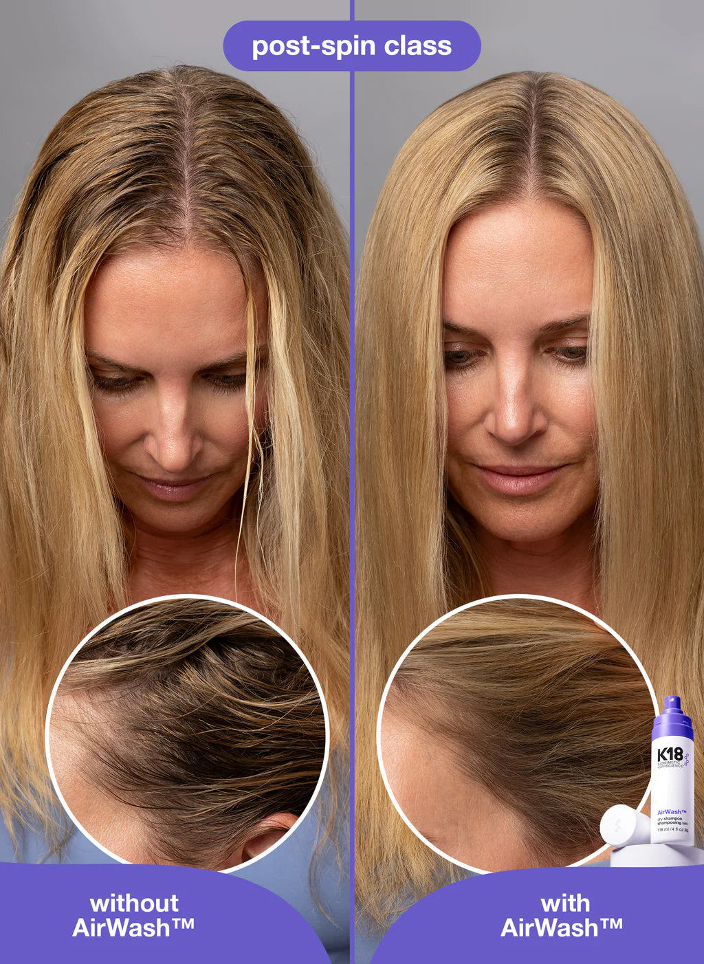 AirWash™ sausas šampūnas