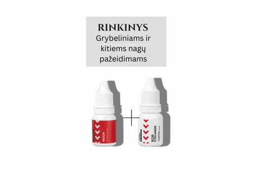 Rinkinys grybeliniams ir kitiems nagų pažeidimams