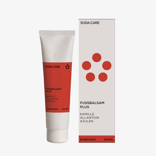 SÜDA EVERYDAY  Fussbalsam  Plus Maitinamasis pėdų balzamas
